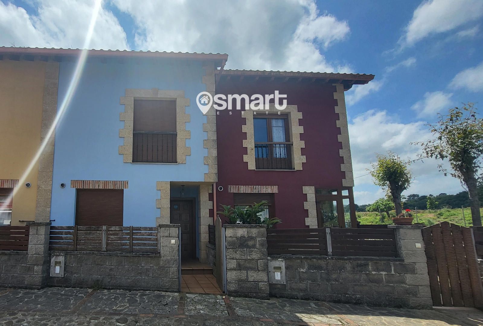 Exterior view of Single-family semi-detached for sale in Piélagos  with Heating and Terrace
