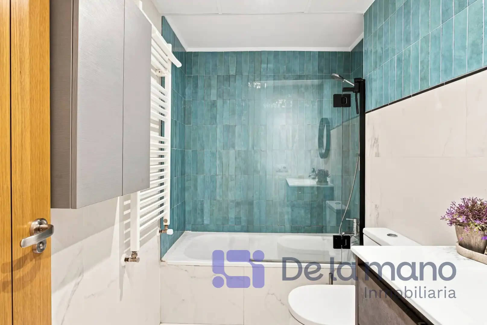 Bathroom of Flat for rent in Madrid  with Air Conditioner, Heating and Furnished
