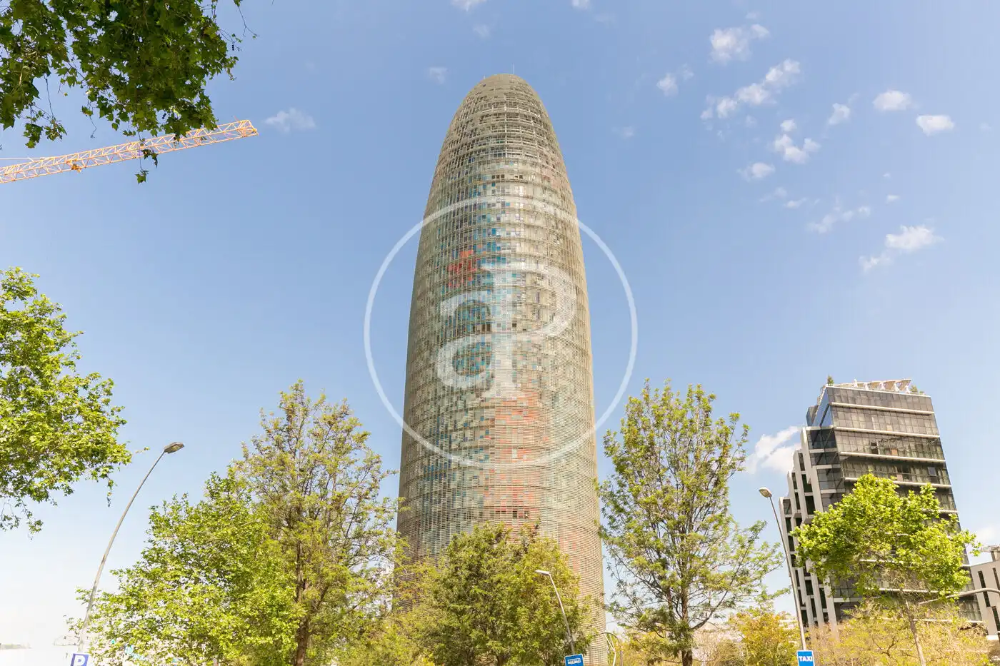 Vista exterior de Loft de lloguer en Barcelona amb Aire condicionat, Moblat i Balcó