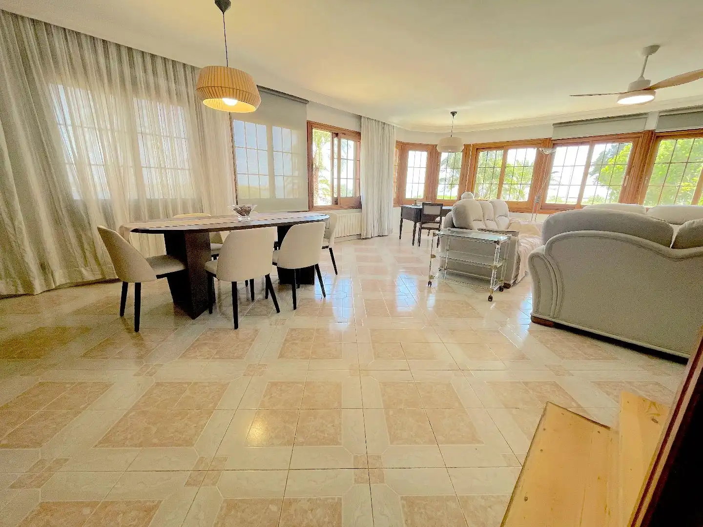 Dining room of Houses for rent in Platja de la Pobla de Farnals