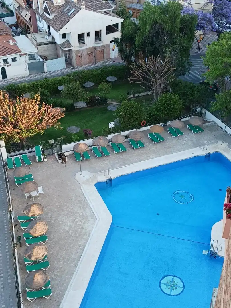 Swimming pool of Apartments for rent in Solymar