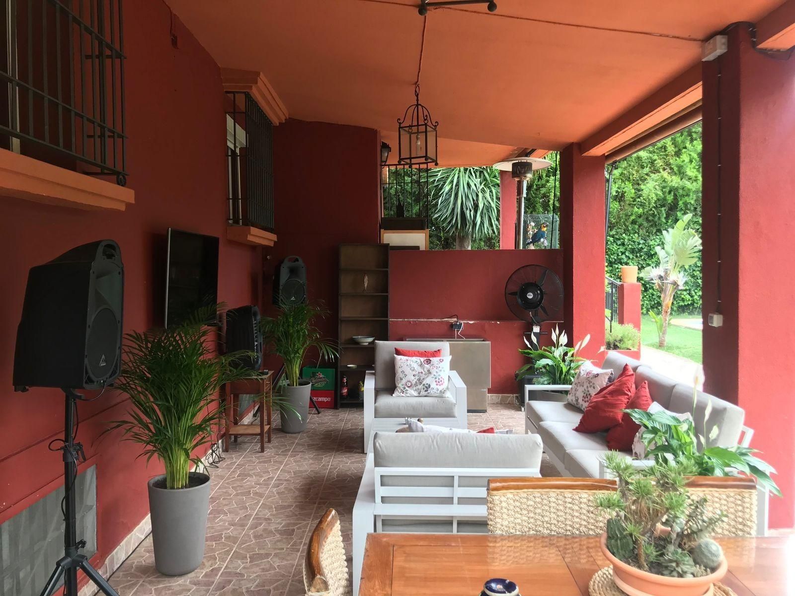 Terrace of House or chalet for sale in Mairena del Aljarafe  with Private garden, Terrace and Swimming Pool