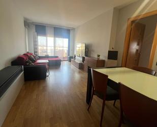 Living room of Flat to rent in Sabadell  with Air Conditioner, Parquet flooring and Balcony