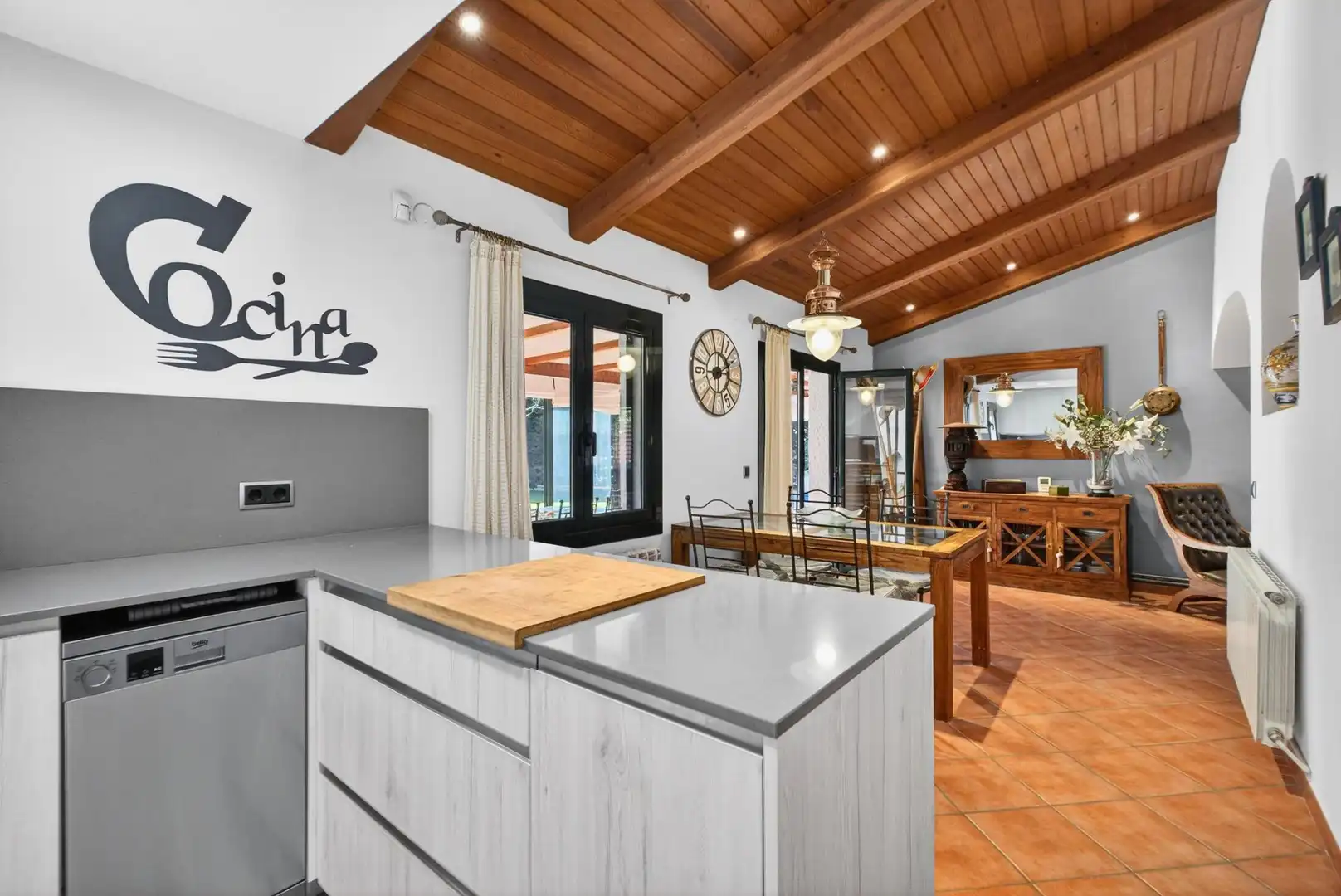Cocina de Casa o chalet en venta en Begur con Calefacción, Jardín privado y Terraza
