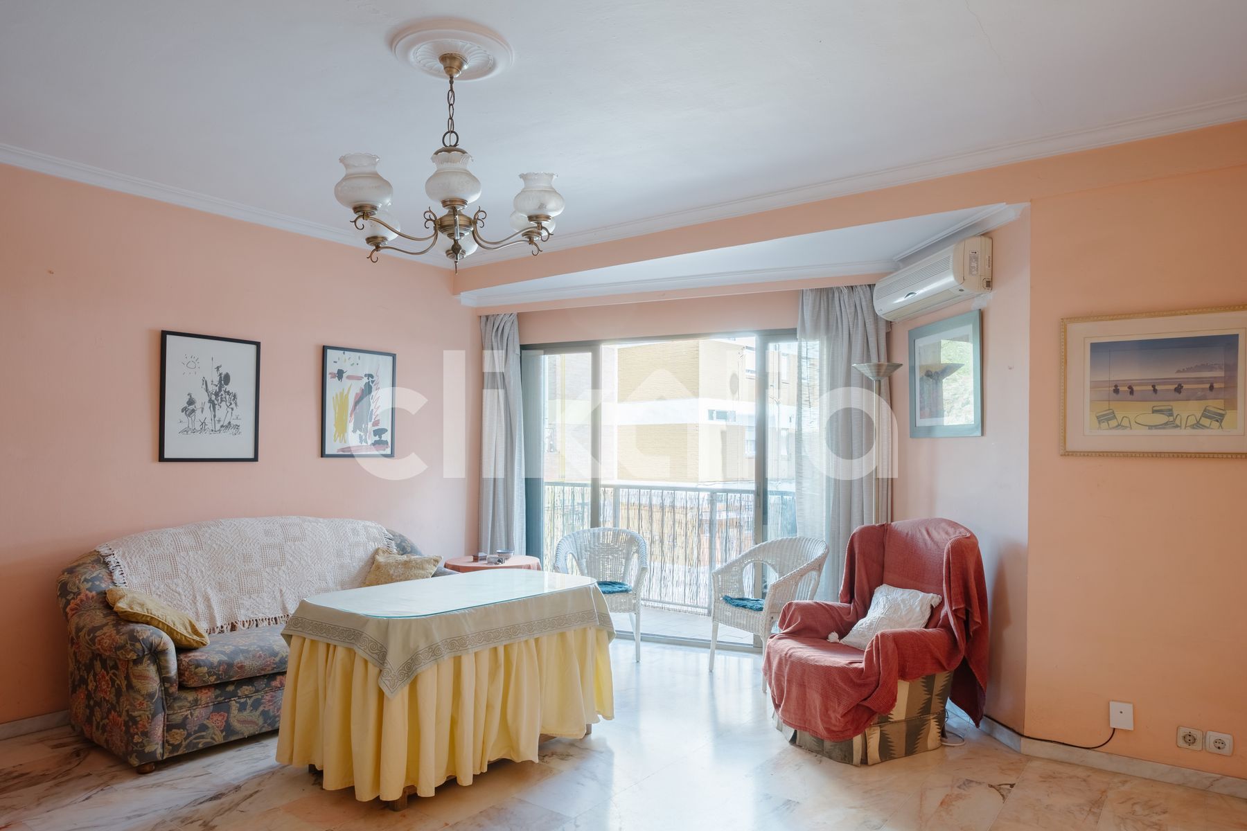 Bedroom of Flat for sale in  Sevilla Capital  with Terrace