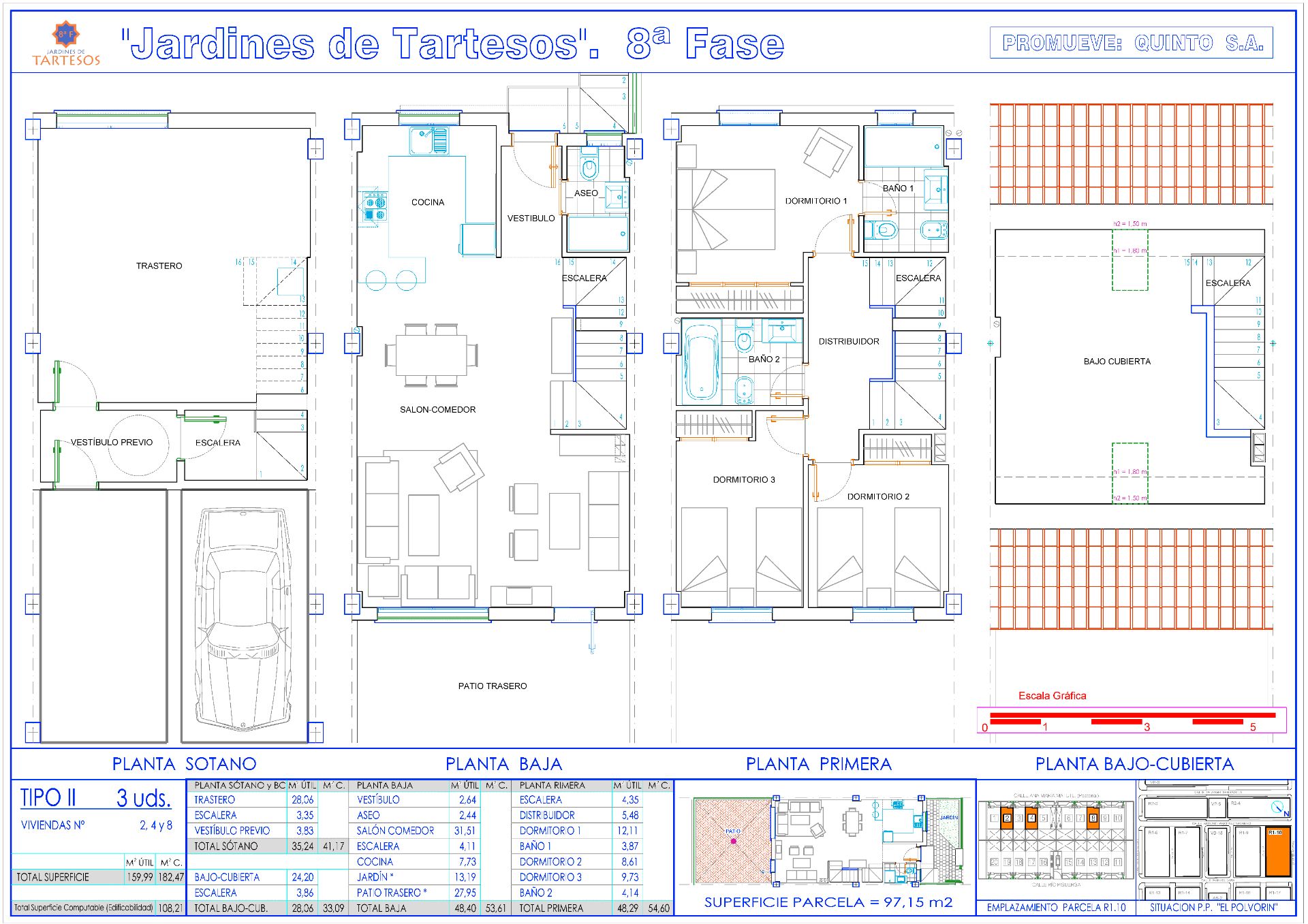 Casa adosada en venda a Calle Alfonso X El Sabio, Marismas del Polvorín