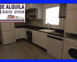 Kitchen of House or chalet to rent in Puçol  with Air Conditioner, Terrace and Furnished