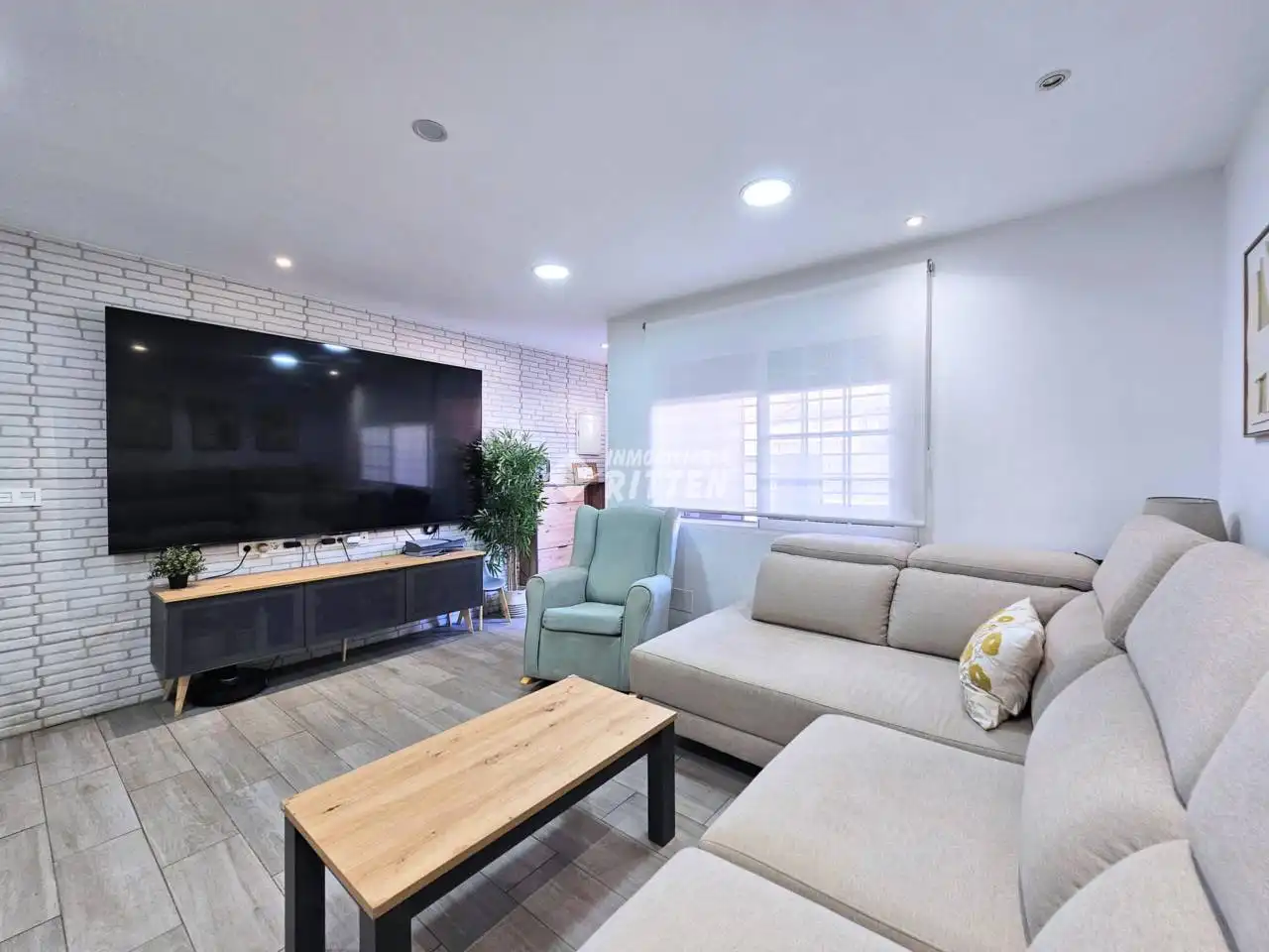 Wohnzimmer von Maisonette zum Verkauf in Cartagena mit Klimaanlage und Terrasse