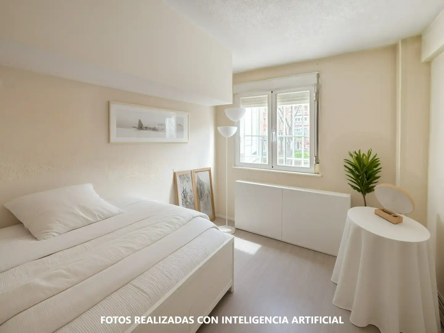 Bedroom of Flat for sale in Madrid  with Heating, Parquet flooring and Balcony