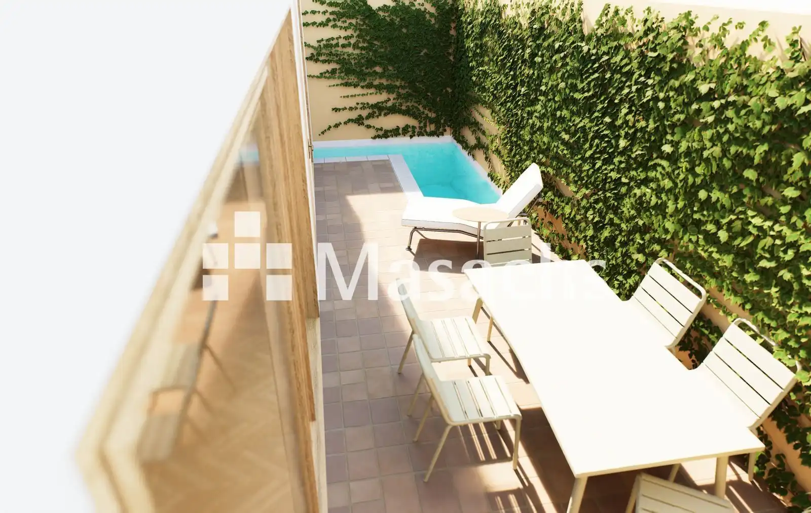 Terraza de Casa o chalet en venta en Terrassa con Jardín privado y Terraza