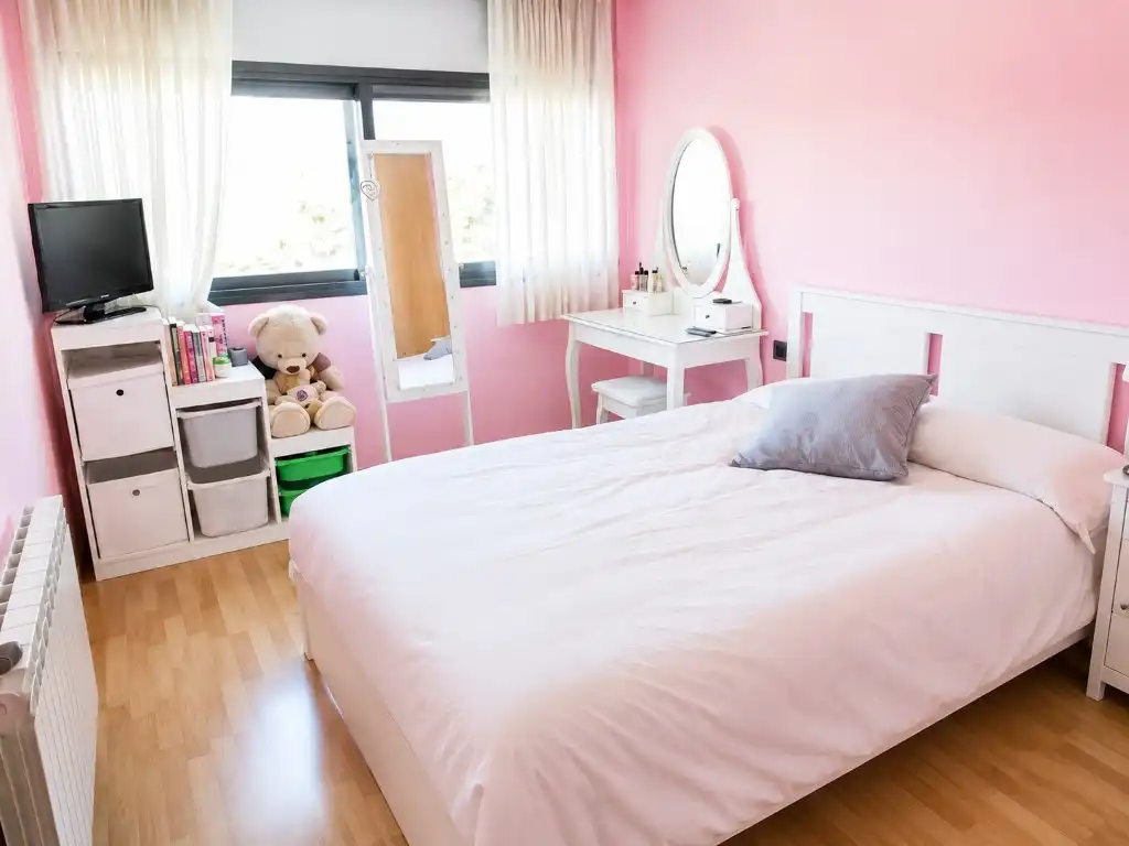 Bedroom of Houses for sale in Olèrdola  with Air Conditioner