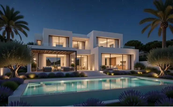 Vista exterior de Casa o xalet en venda en Dénia amb Aire condicionat, Calefacció i Jardí privat
