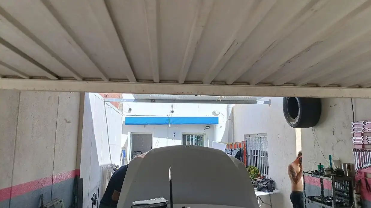 Aparcament de Casa adosada en venda en Cartagena amb Aire condicionat, Calefacció i Jardí privat