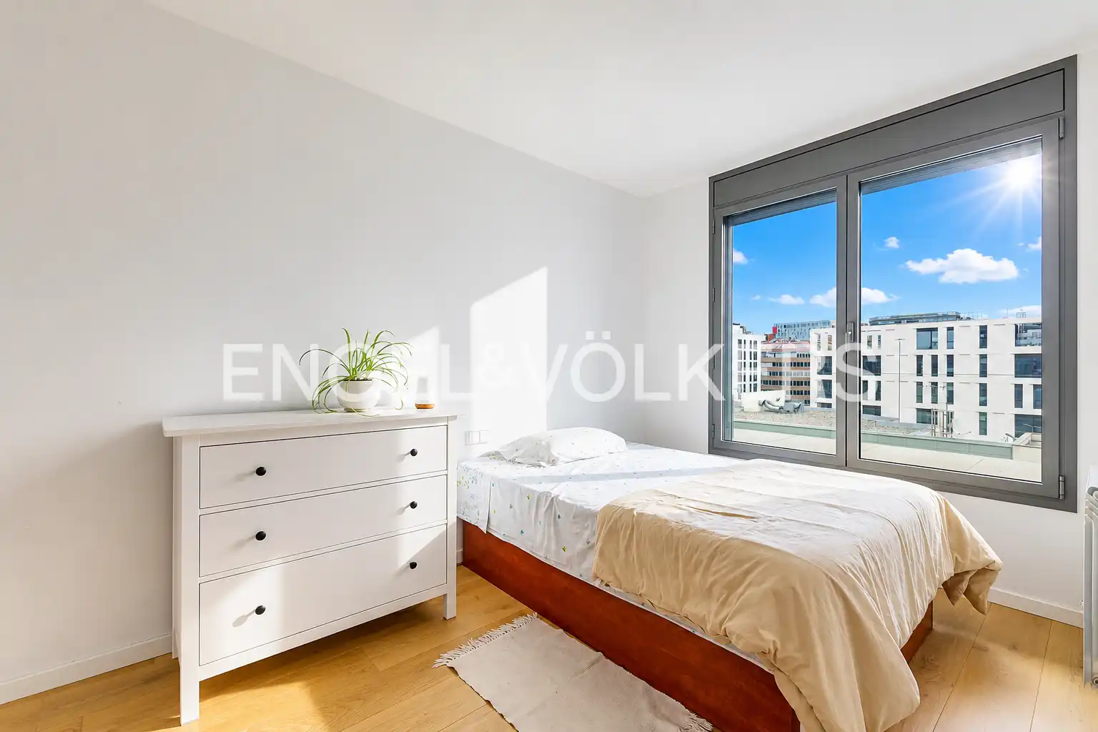 Bedroom of Flat for sale in Barcelona  with Air Conditioner, Heating and Terrace