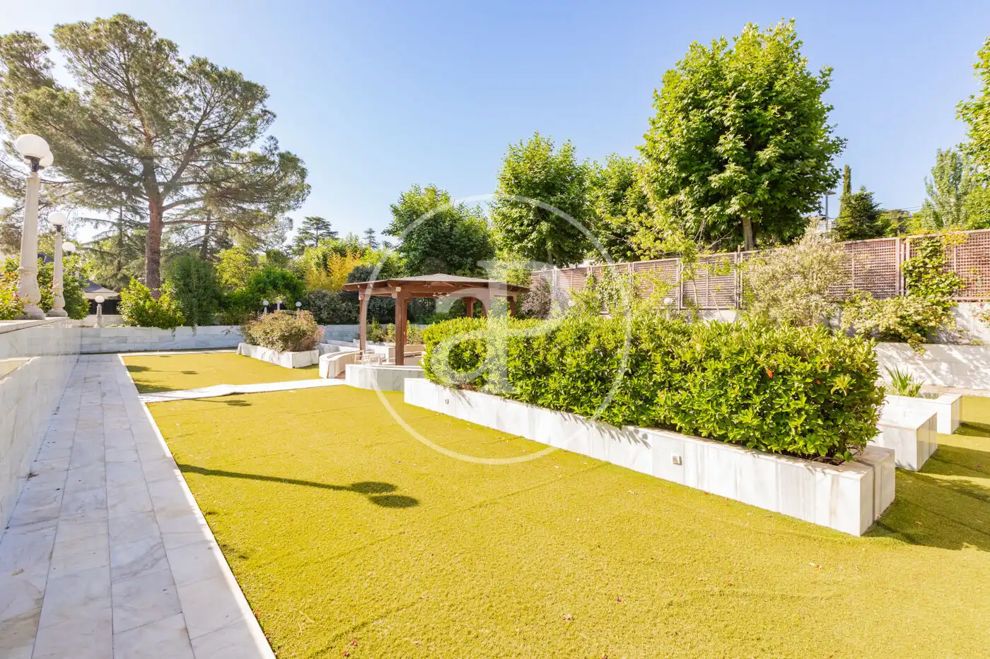 Jardín de Casa o chalet en venta en Fuente del Fresno con Aire acondicionado, Calefacción y Jardín privado