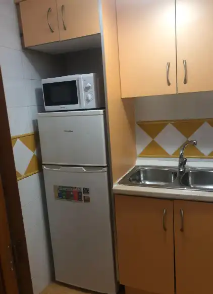 Cocina de Piso de alquiler en Valencia con Aire acondicionado, Amueblado y Horno