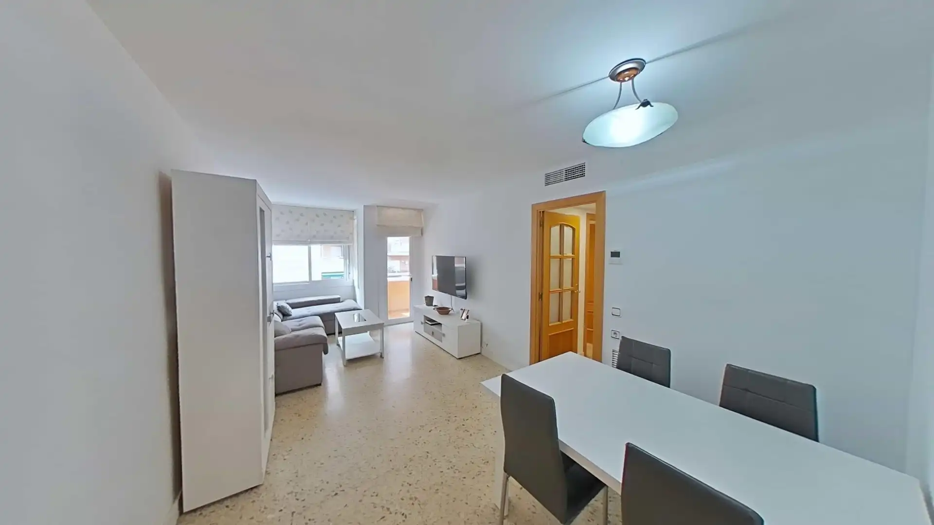 Sala de estar de Piso en venta en Pineda de Mar con Piscina y Balcón