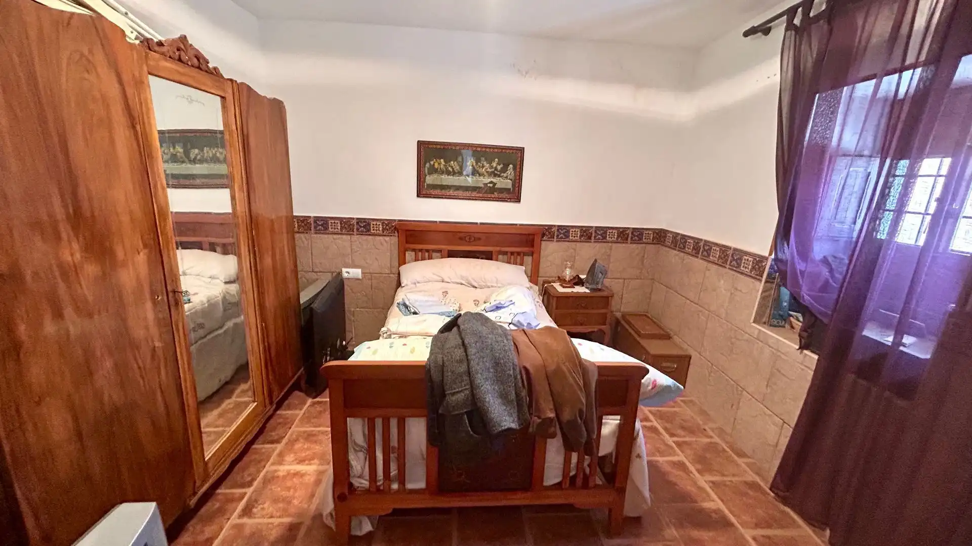 Habitación de Casa o chalet en venta en Albox con Calefacción, Jardín privado y Trastero
