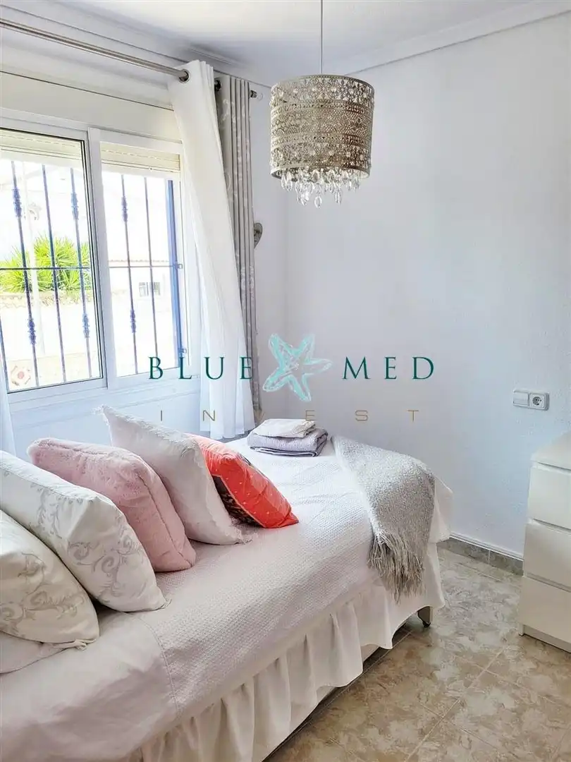 Bedroom of Houses for sale in Mazarrón  with Air Conditioner, Heating and Private garden
