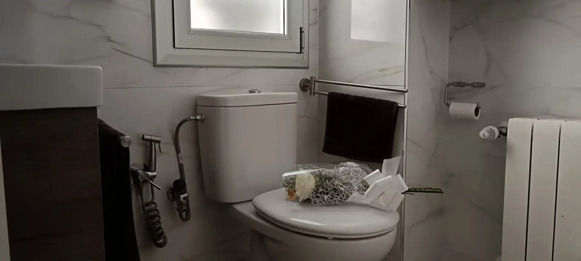 Baño de Casa adosada en venta en Torres de Berrellén con Aire acondicionado, Calefacción y Terraza