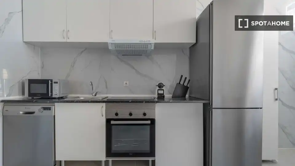 Kitchen of Flat for rent in Puente de Vallecas