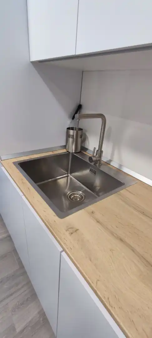 Kitchen of Flat for rent in Alcázar de San Juan  with Air Conditioner, Heating and Private garden