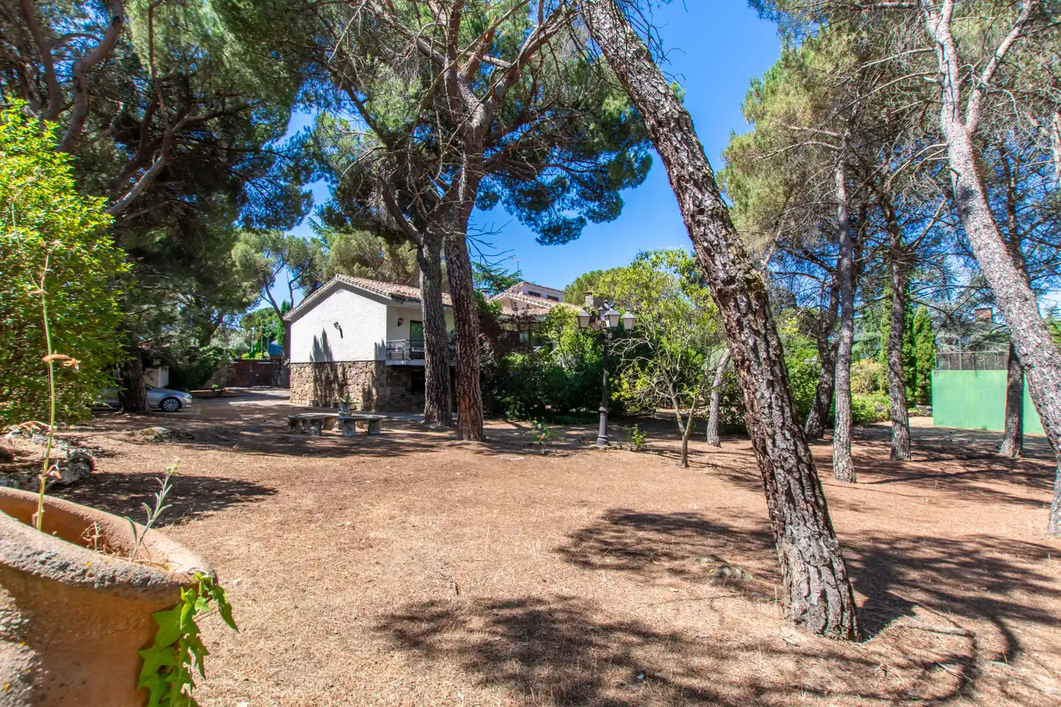 Jardí de Casa o xalet en venda en Galapagar amb Aire condicionat, Calefacció i Jardí privat