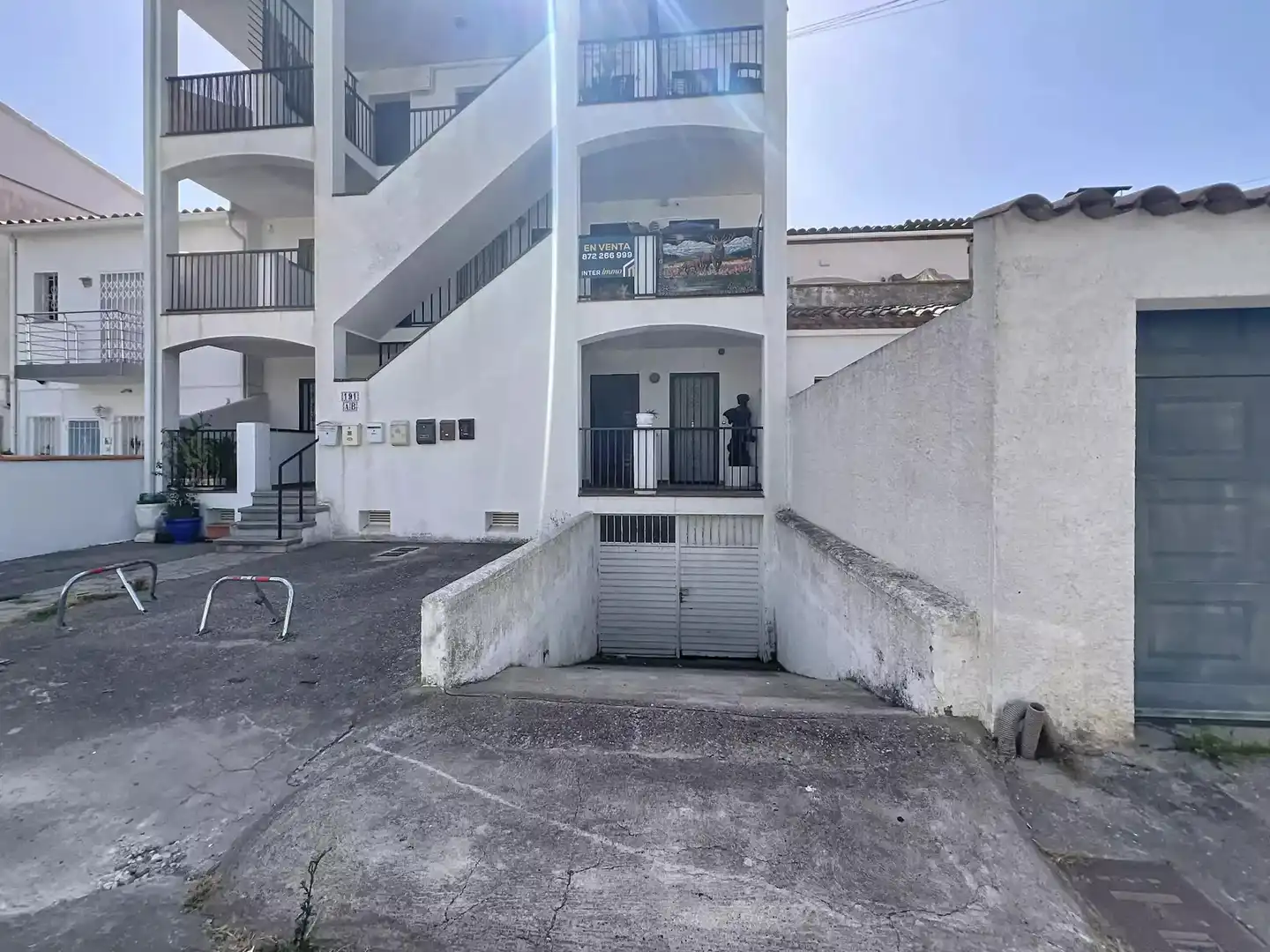 Vista exterior de Apartamento en venta en Empuriabrava con Aire acondicionado, Trastero y Amueblado