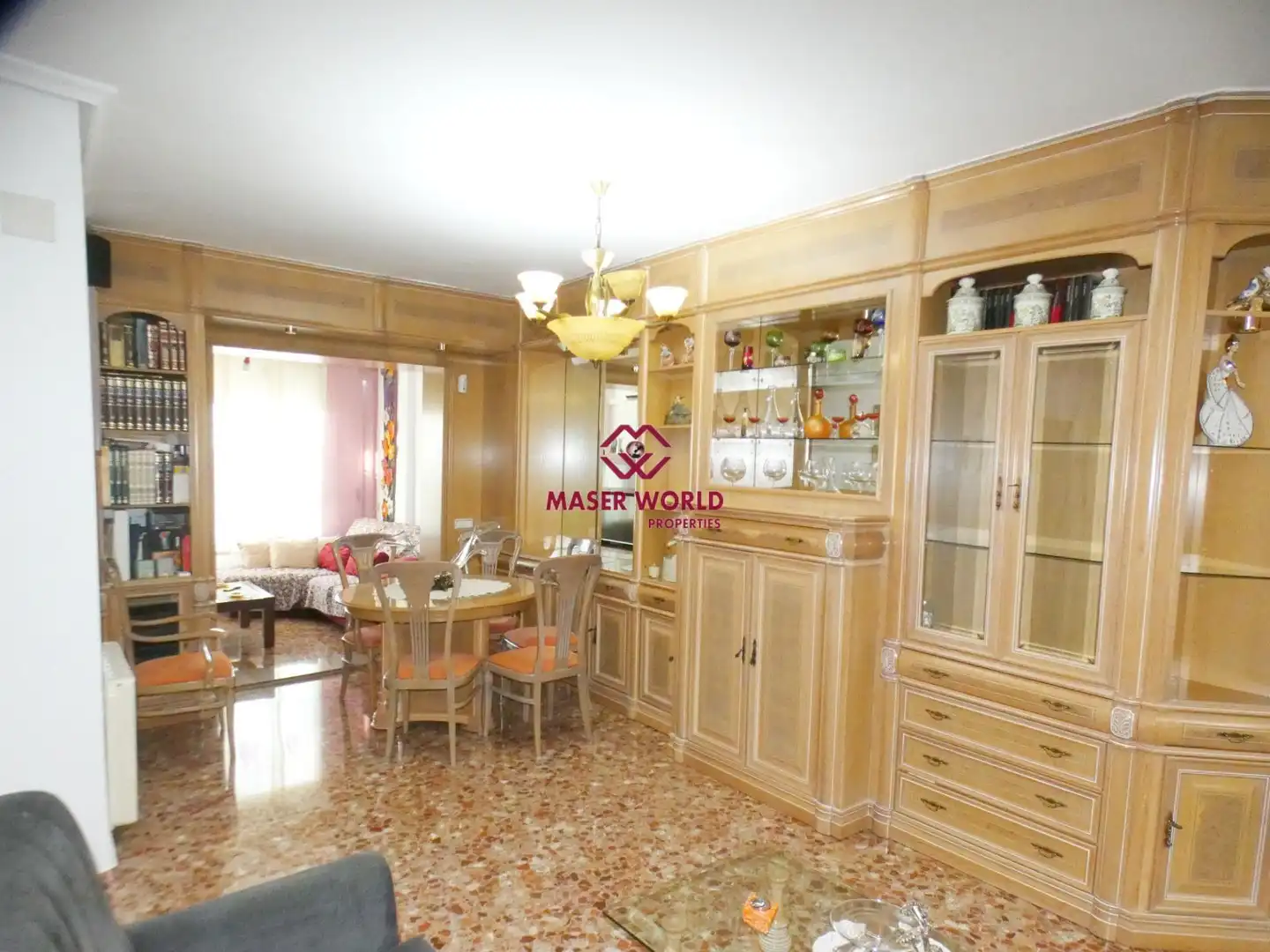 Küche von Wohnung zum Verkauf in Mazarrón mit Klimaanlage, Heizung und Abstellraum