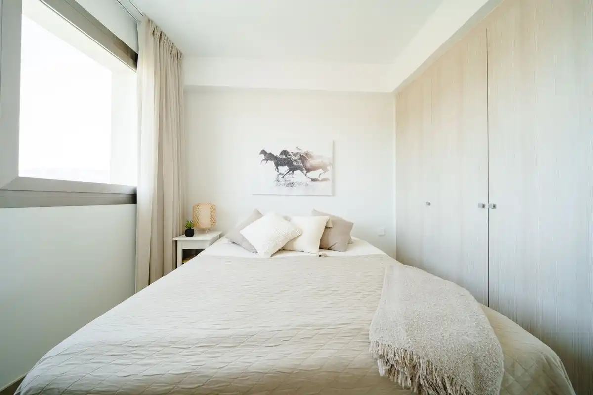 Bedroom of Apartments for sale in Mijas  with Air Conditioner, Terrace and Furnished