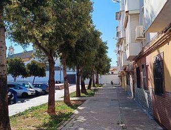 Exterior view of Flat for sale in  Sevilla Capital  with Balcony