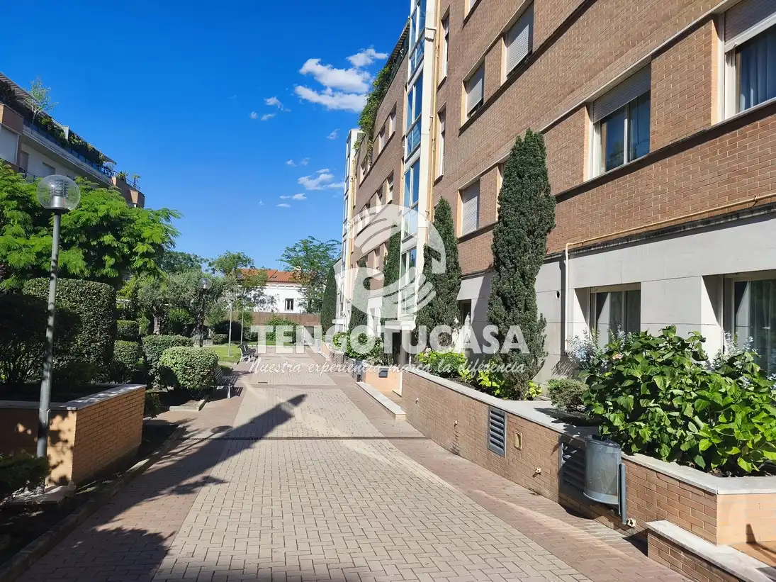 Exterior view of Flat for rent in Madrid  with Air Conditioner, Heating and Terrace