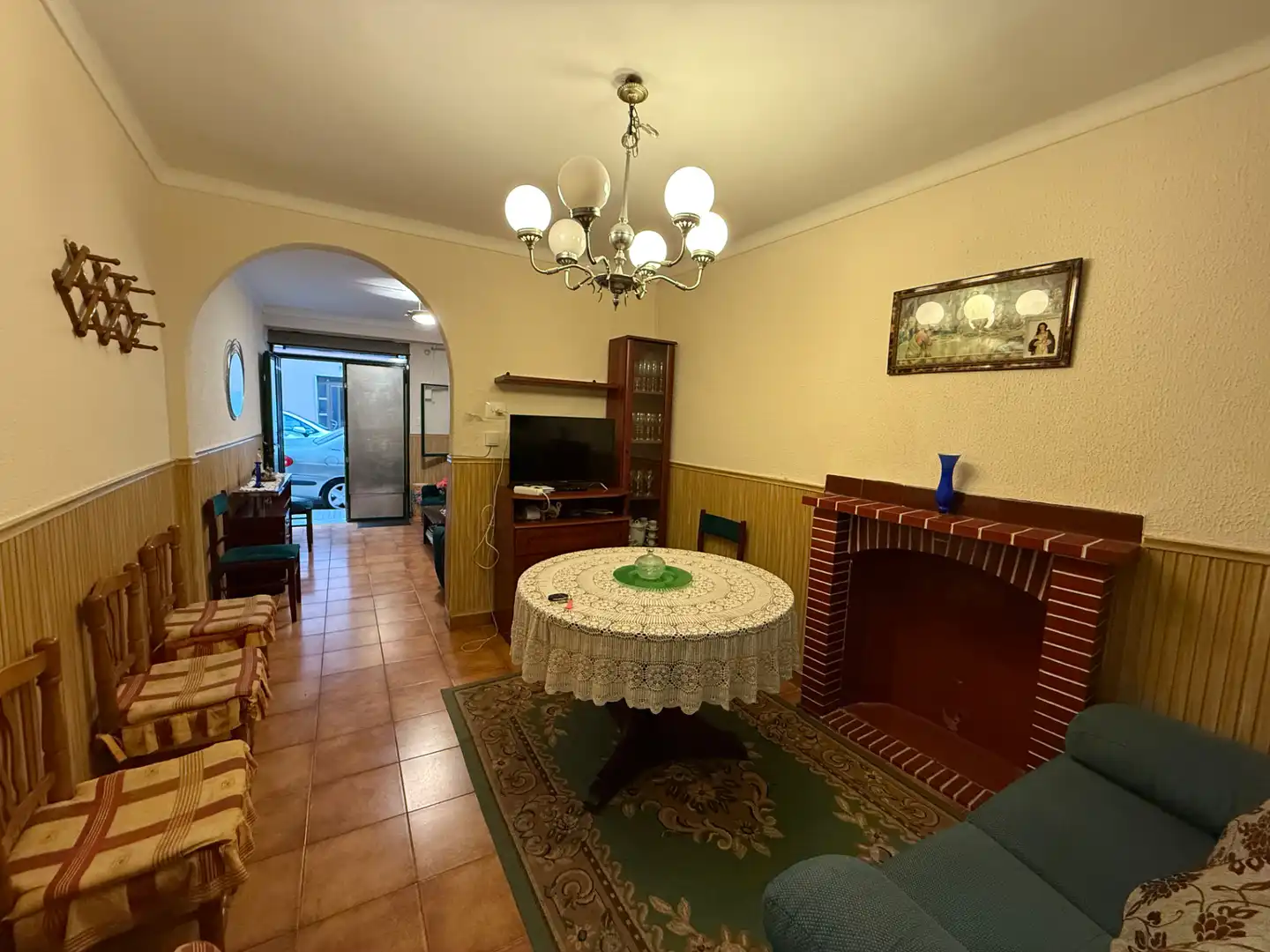Sala d'estar de Casa adosada en venda en Benissa amb Terrassa, Traster i Moblat