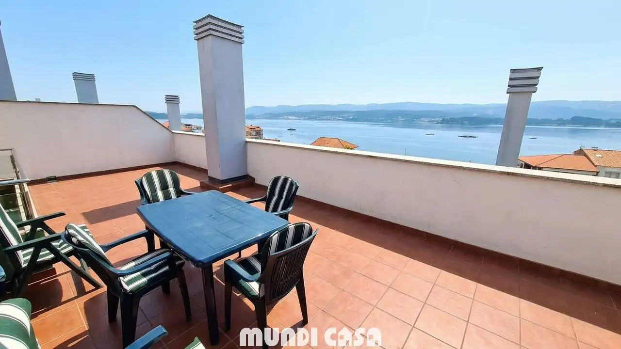 Terrasse von Wohnungen zum Verkauf in Rianxo mit Heizung, Terrasse und Abstellraum