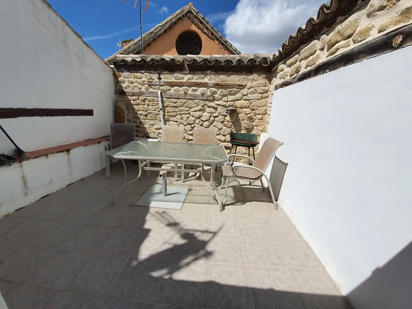 Terrassa de Casa adosada de lloguer en Úbeda amb Aire condicionat, Calefacció i Terrassa