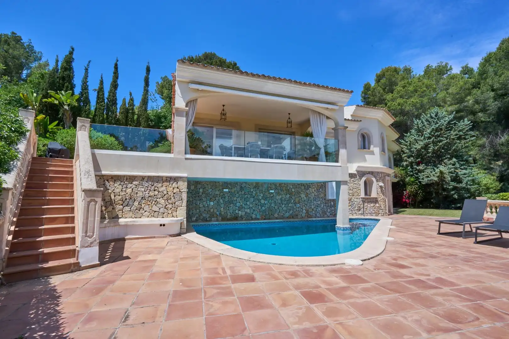 Jardí de Casa o xalet en venda en  Palma de Mallorca amb Aire condicionat, Jardí privat i Parquet