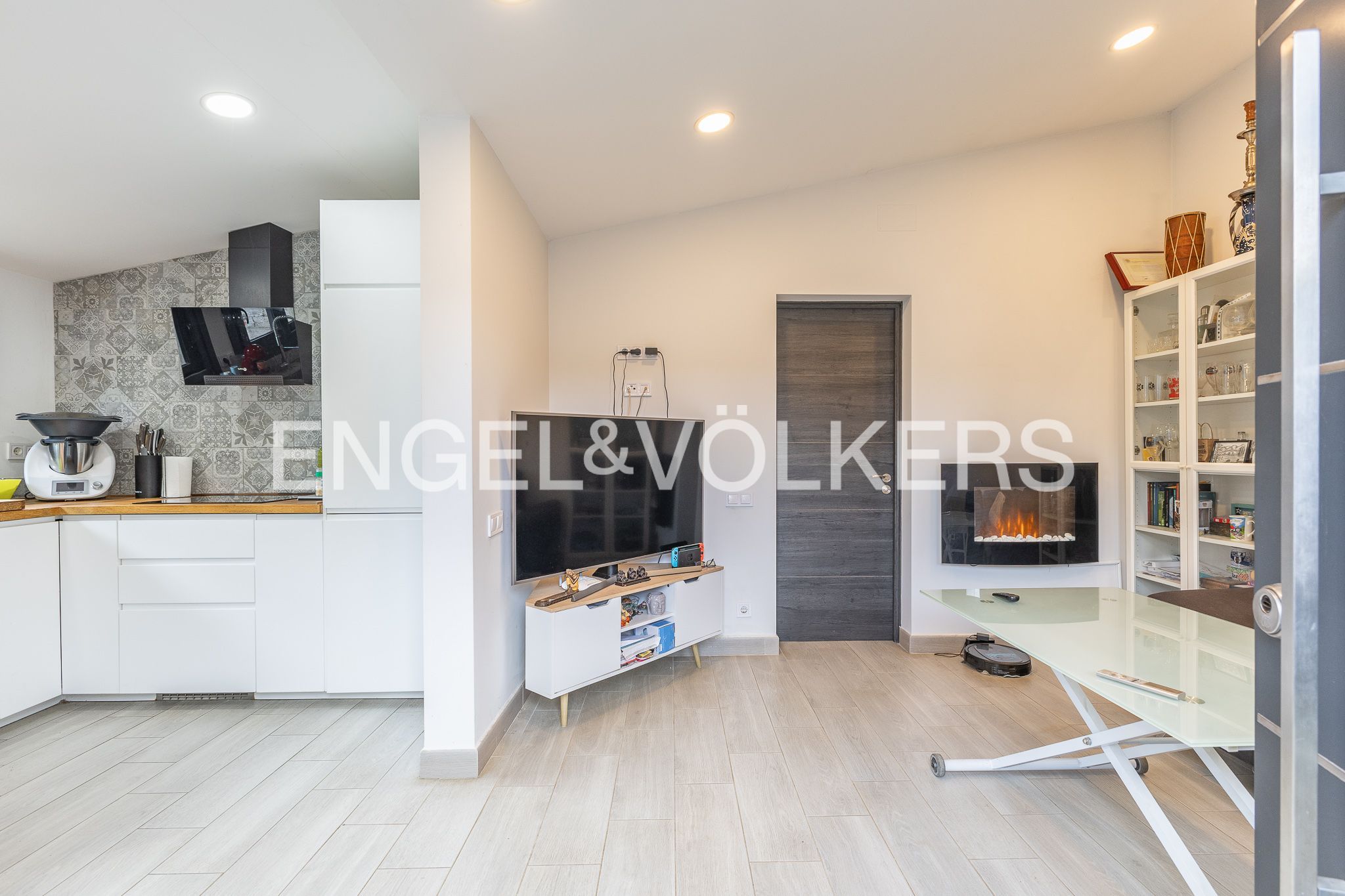 Living room of House or chalet for sale in Palau-solità i Plegamans  with Air Conditioner, Heating and Private garden