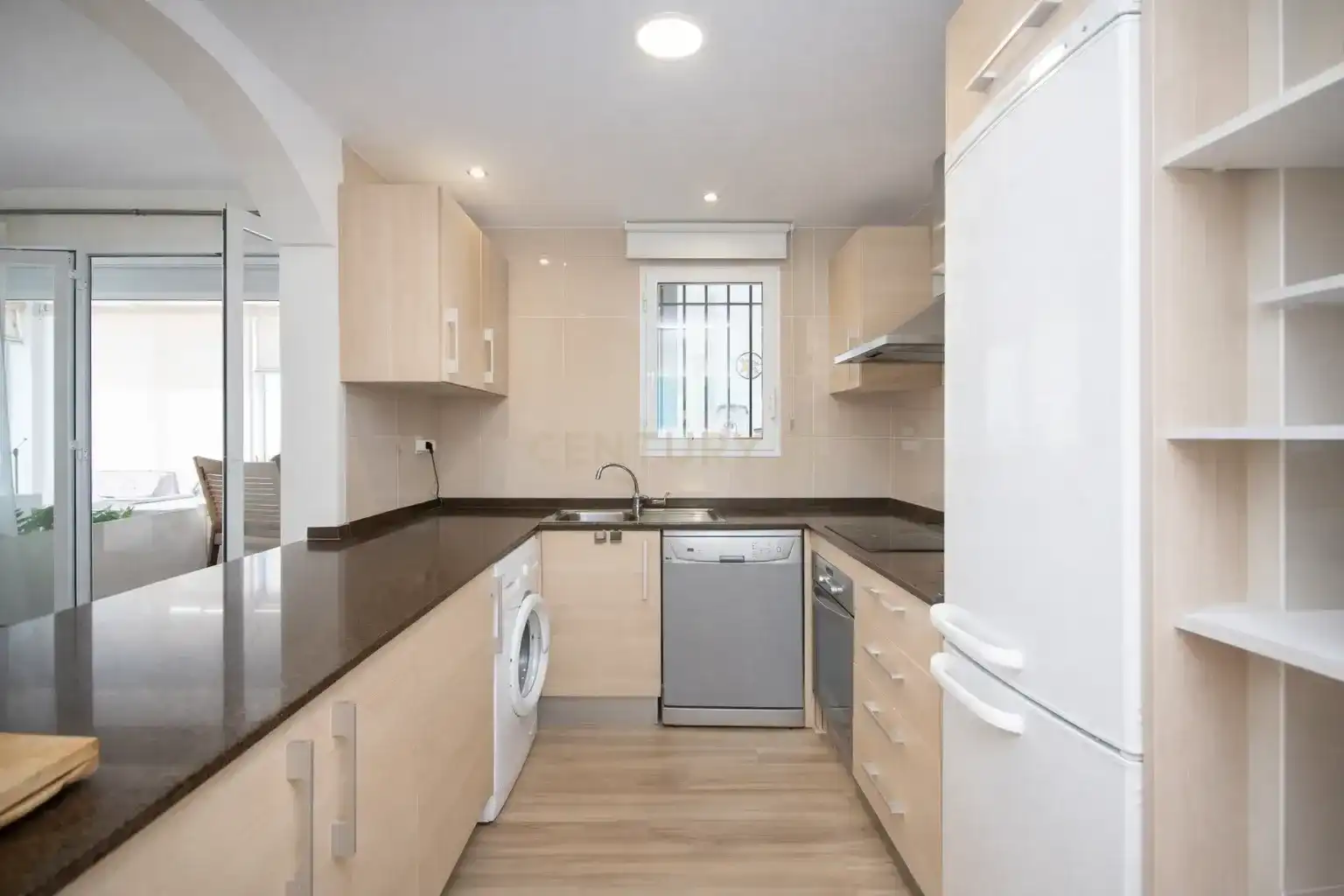 Cocina de Apartamento en venta en Mutxamel con Aire acondicionado, Trastero y Piscina