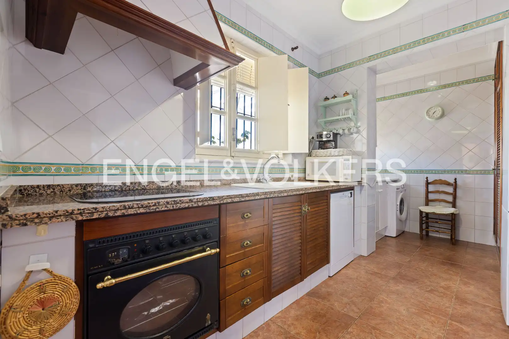 Cocina de Finca rústica en venta en La Antilla con Aire acondicionado, Calefacción y Jardín privado