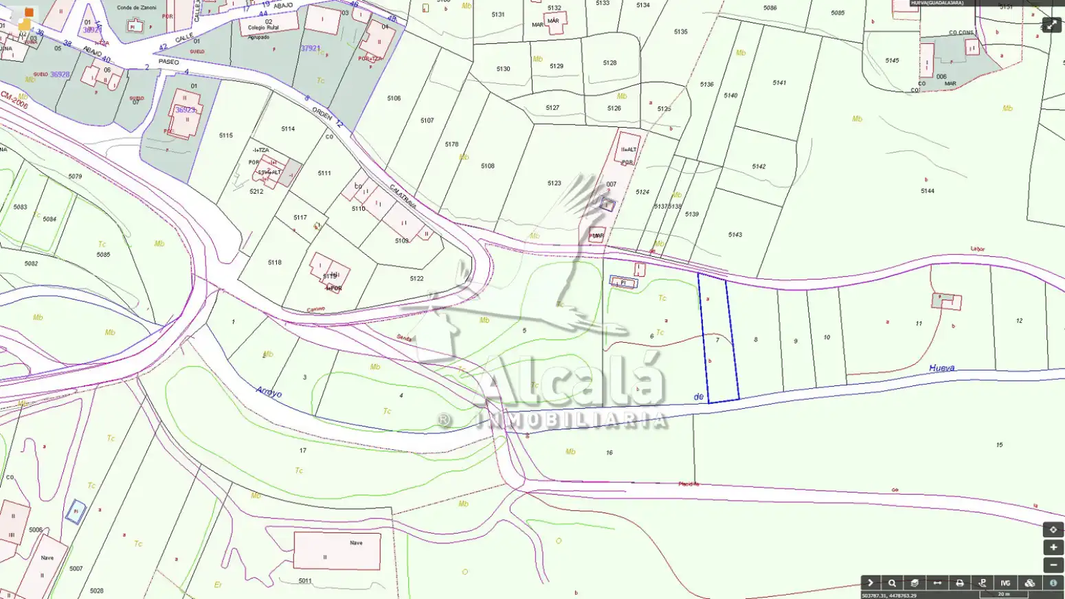 Terreno en venta en Hueva