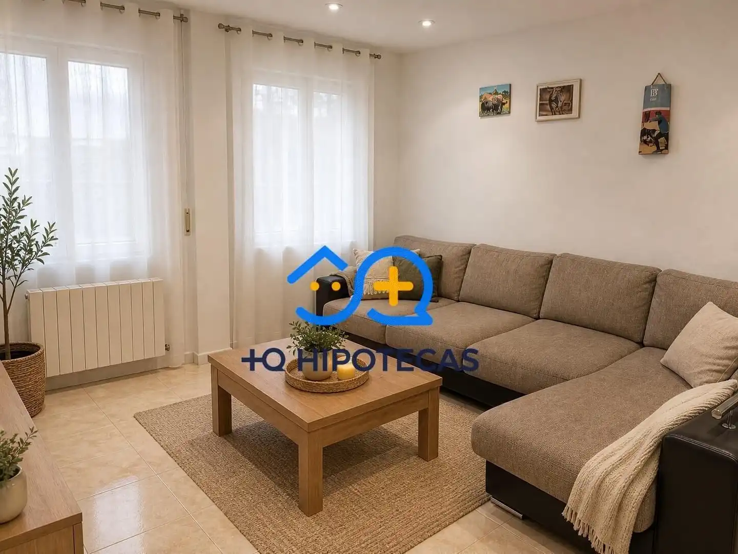 Sala de estar de Piso en venta en Pantoja con Aire acondicionado, Calefacción y Trastero