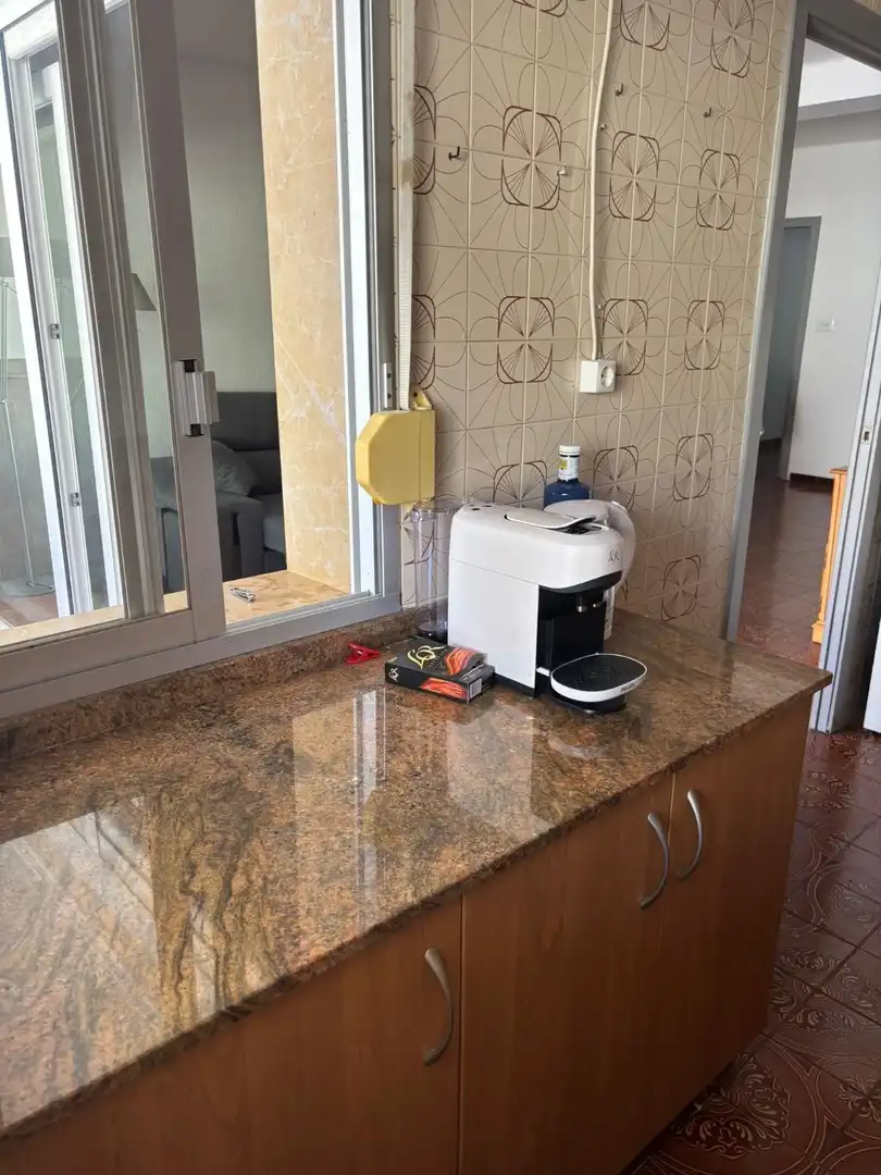 Cocina de Apartamento de alquiler en Moncofa con Aire acondicionado, Calefacción y Terraza