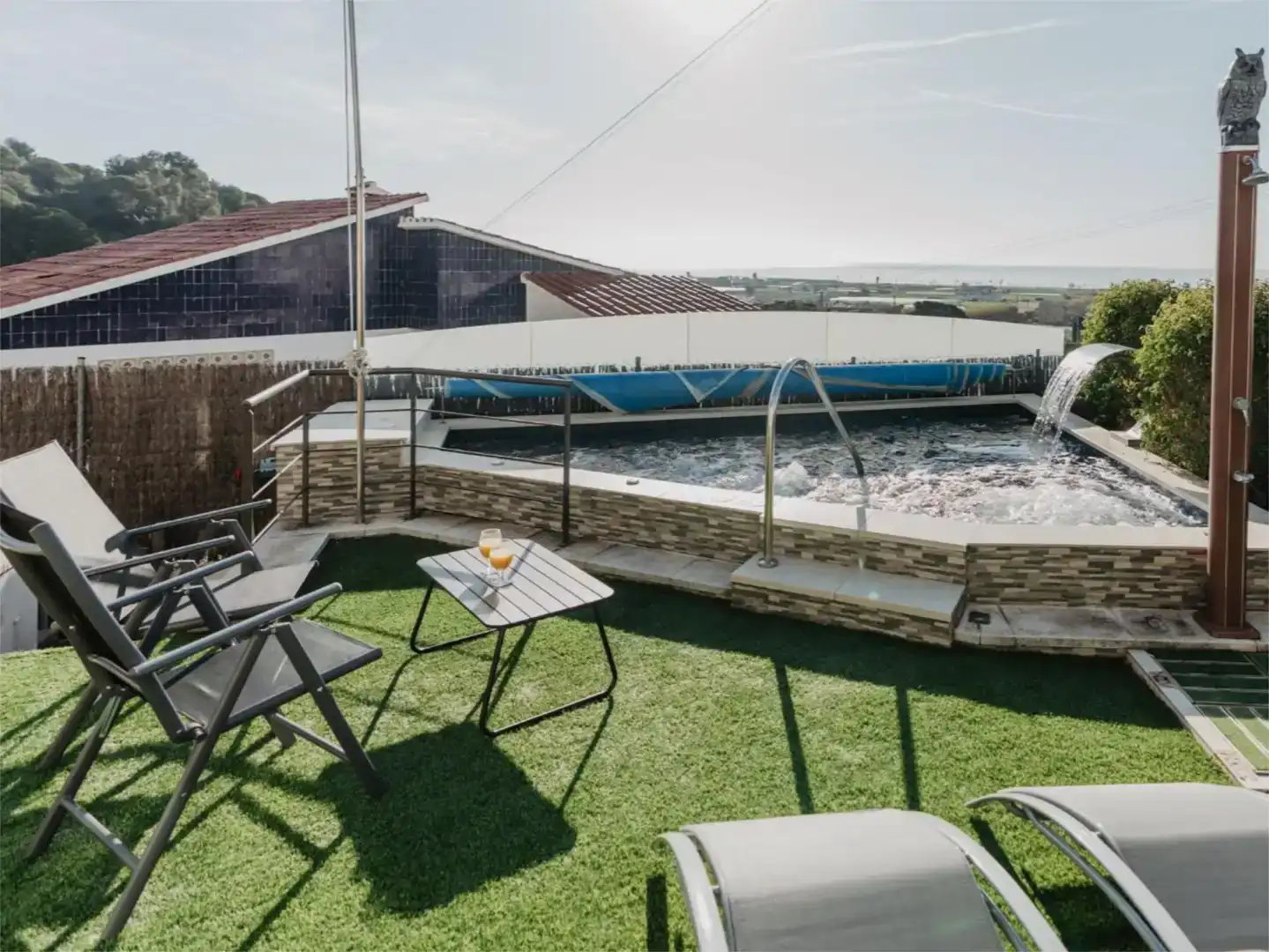 Terrassa de Casa o xalet en venda en Pineda de Mar amb Aire condicionat