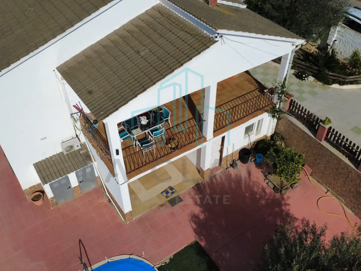 Vista exterior de Casa o chalet en venta en Piera con Aire acondicionado, Jardín privado y Terraza