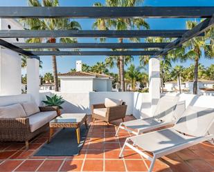 Terrace of Duplex for sale in Marbella  with Air Conditioner, Private garden and Terrace