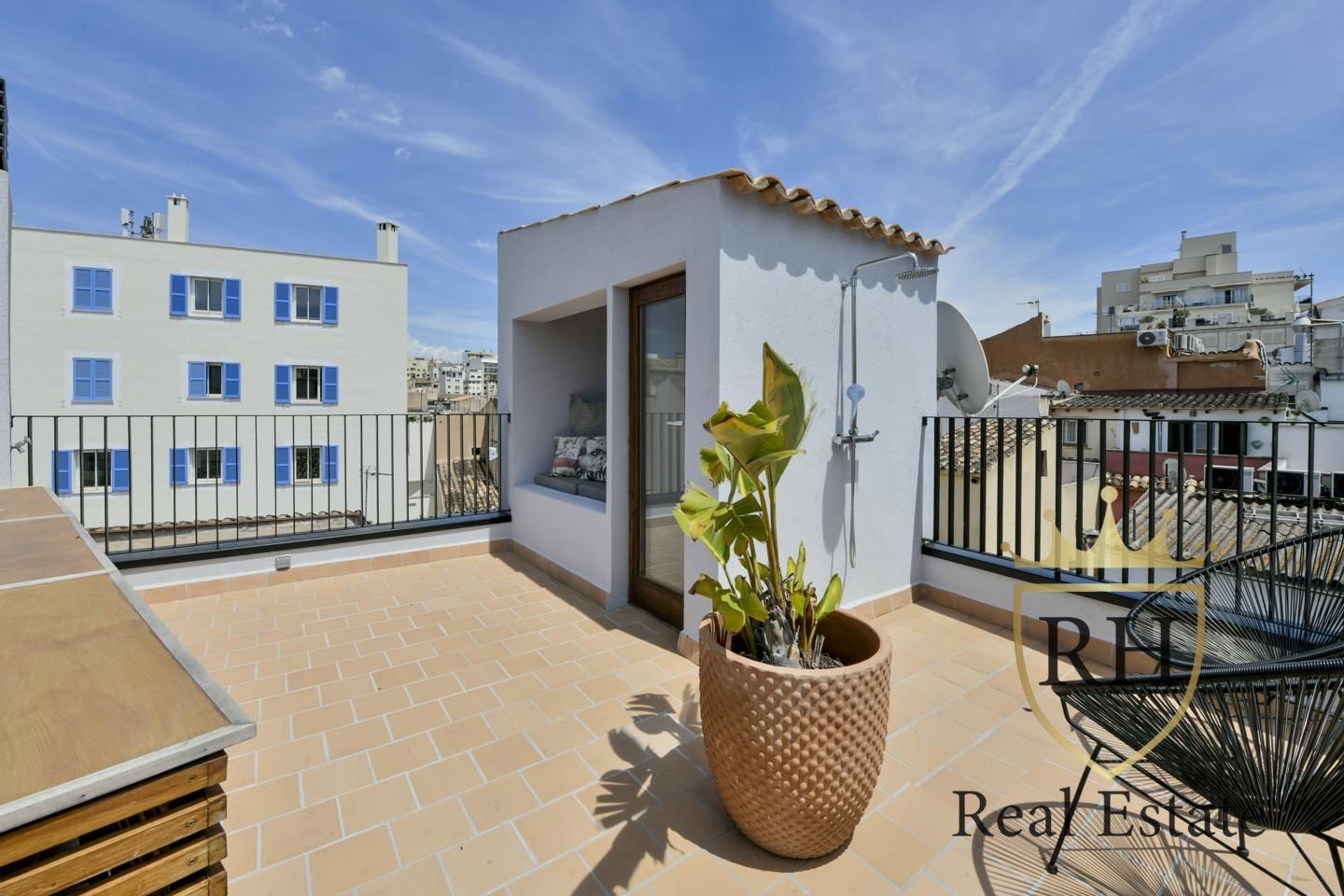 Terrassa de Casa o xalet en venda en  Palma de Mallorca amb Aire condicionat, Calefacció i Jardí privat