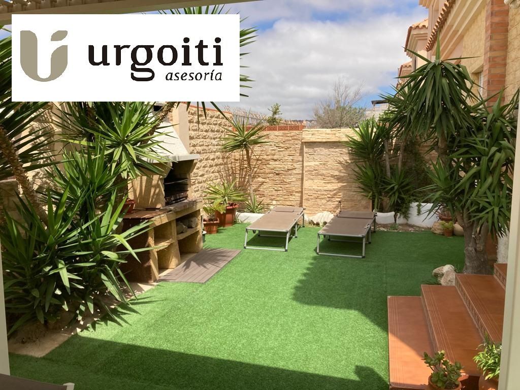 Terrace of Single-family semi-detached for sale in  Melilla Capital  with Air Conditioner, Parquet flooring and Terrace