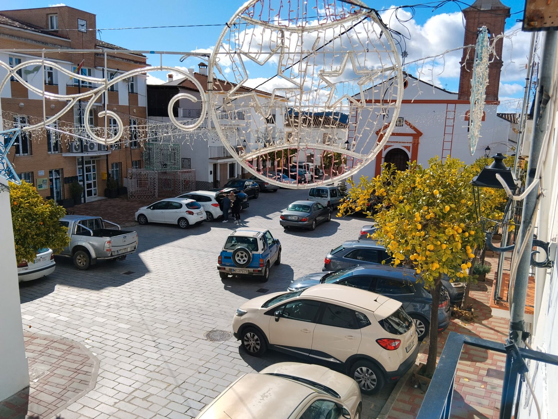 Vista exterior de Casa o xalet en venda en Faraján amb Aire condicionat, Moblat i Forn