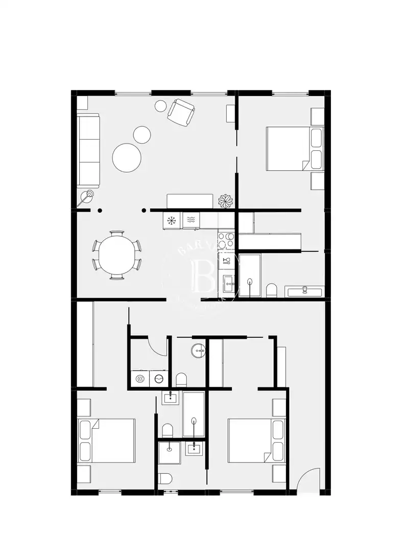 Flat with terrace for sale in Barrio de Salamanca, imagen 37