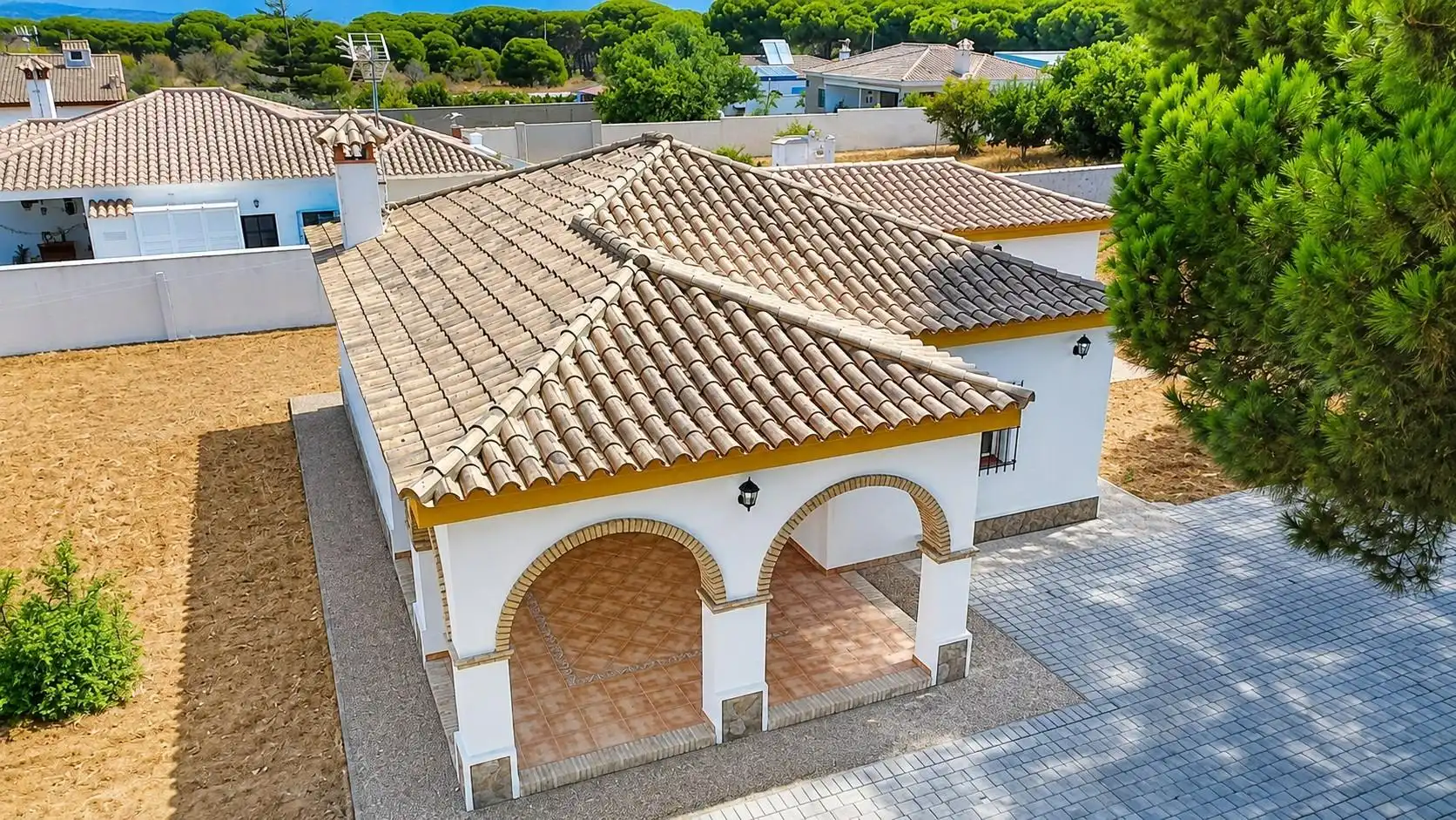 Vista exterior de Casa o chalet en venta en Chiclana de la Frontera con Jardín privado, Terraza y Trastero